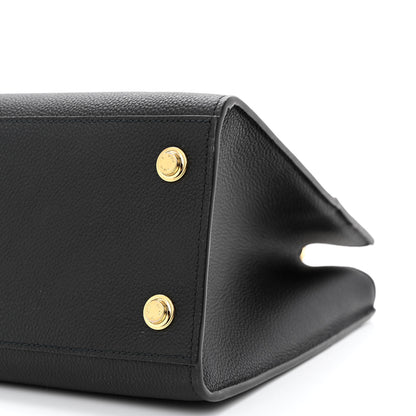 Louis Vuitton Taurillon City Steamer MM Black 9 of 9