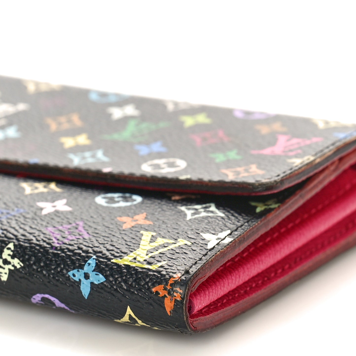 Monogram Multicolor Sarah Wallet Black Grenade