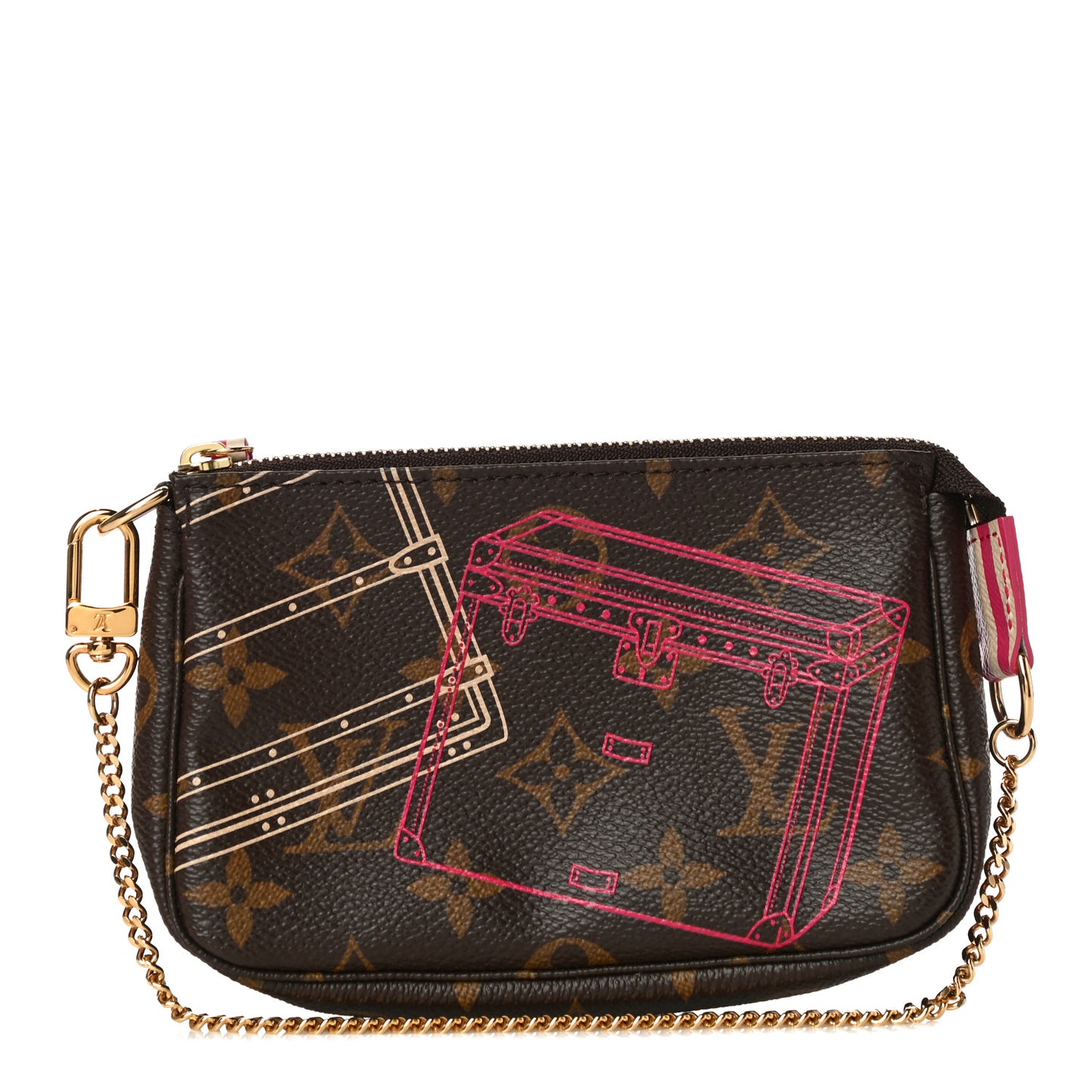 Monogram 2014 Christmas Animation Mini Pochette Accessories