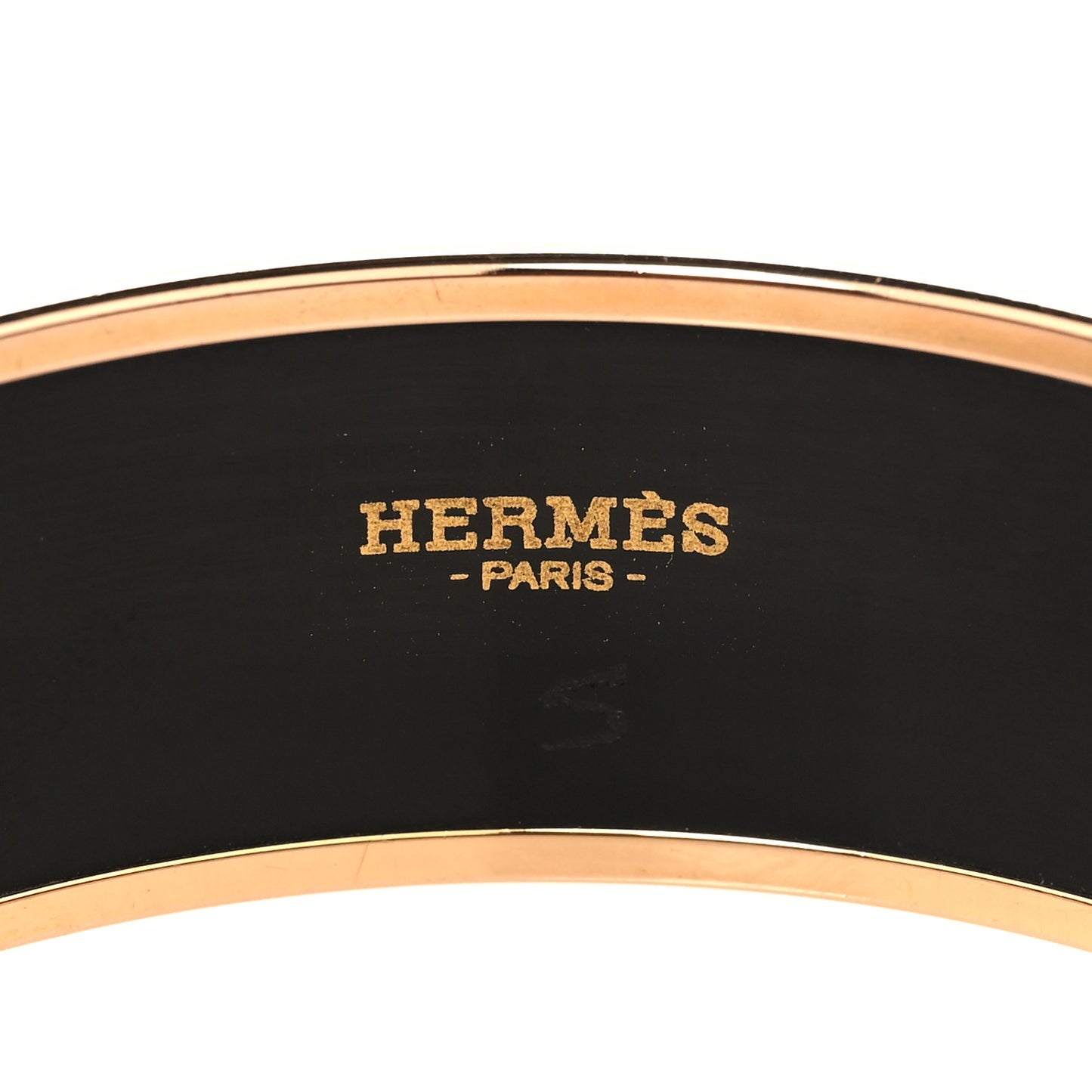 Enamel Printed Wide Les Cannes Bracelet 70 Baroque