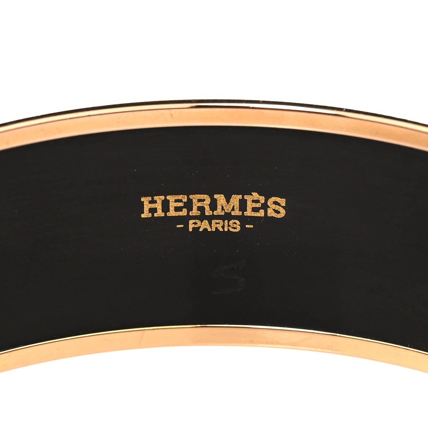 Hermes Enamel Printed Wide Les Cannes Bracelet 70 Baroque 4 of 7