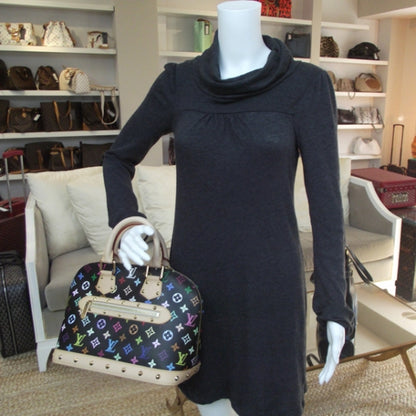 Louis Vuitton Monogram Multicolor Alma Black 2 of 8