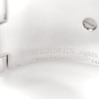 Hermes Sterling Silver Collier De Chien Bracelet ST 4 of 6