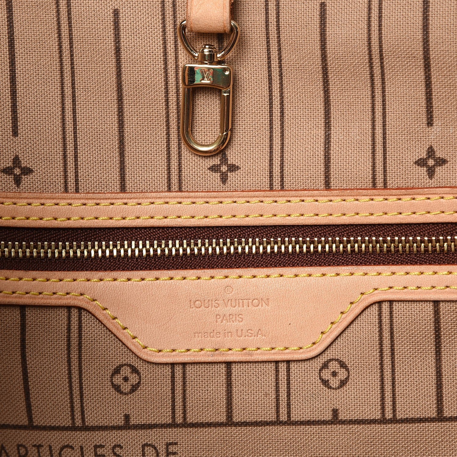 Louis Vuitton Monogram Neverfull GM 7 of 14