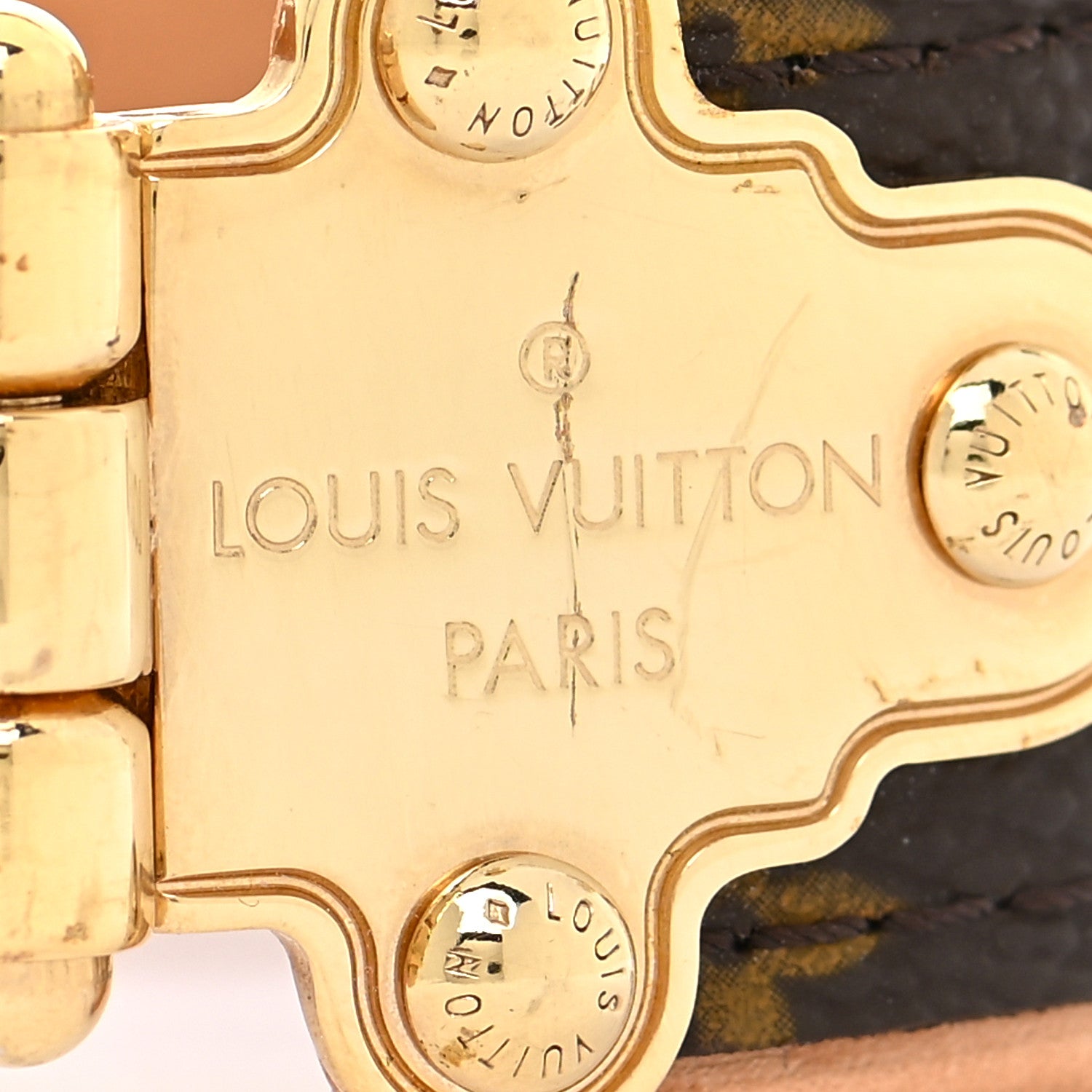 Louis Vuitton Monogram Save It Bracelet 17 5 of 8