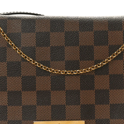 Louis Vuitton Damier Ebene Favorite MM 7 of 10