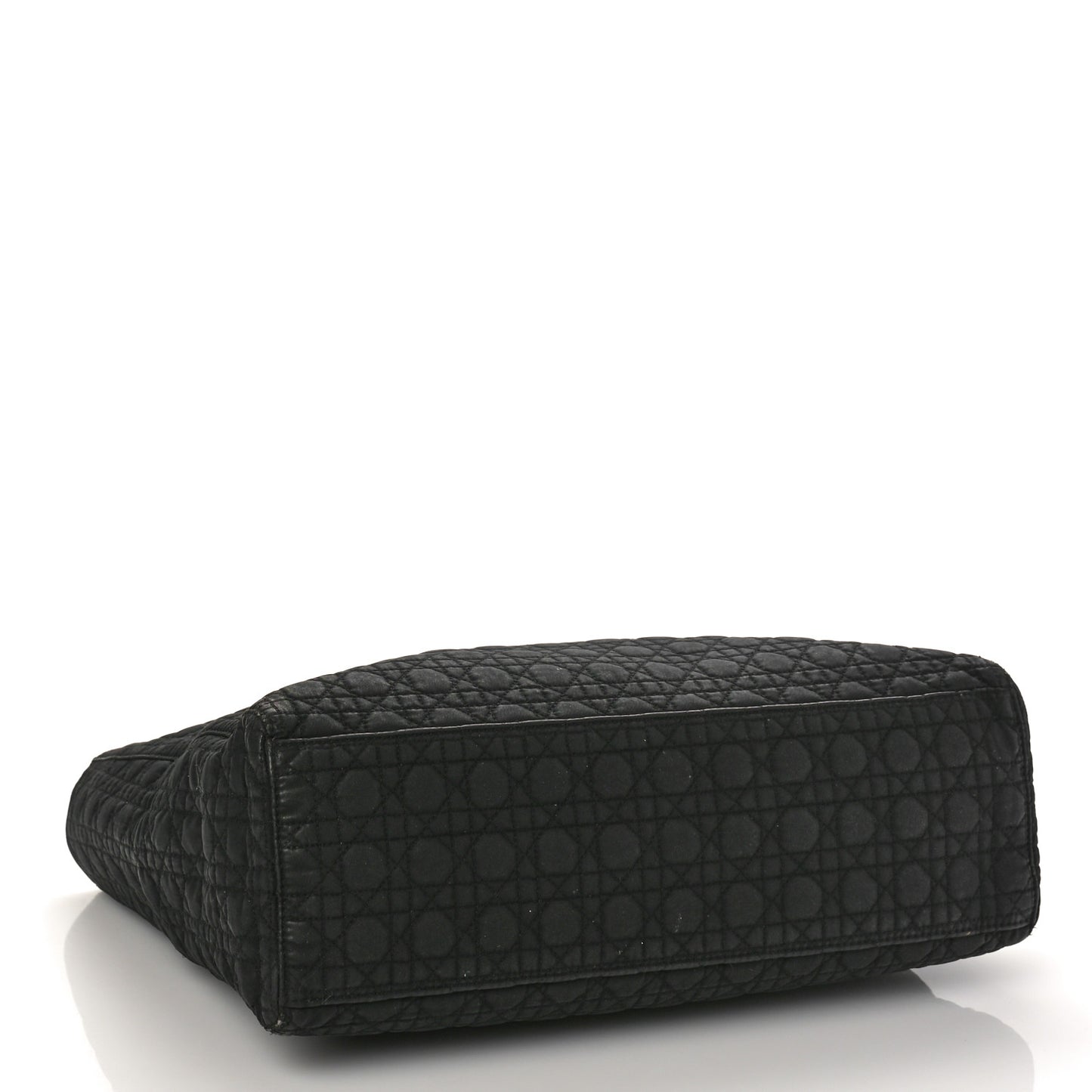 Nylon Cannage Large Lady Dior Black