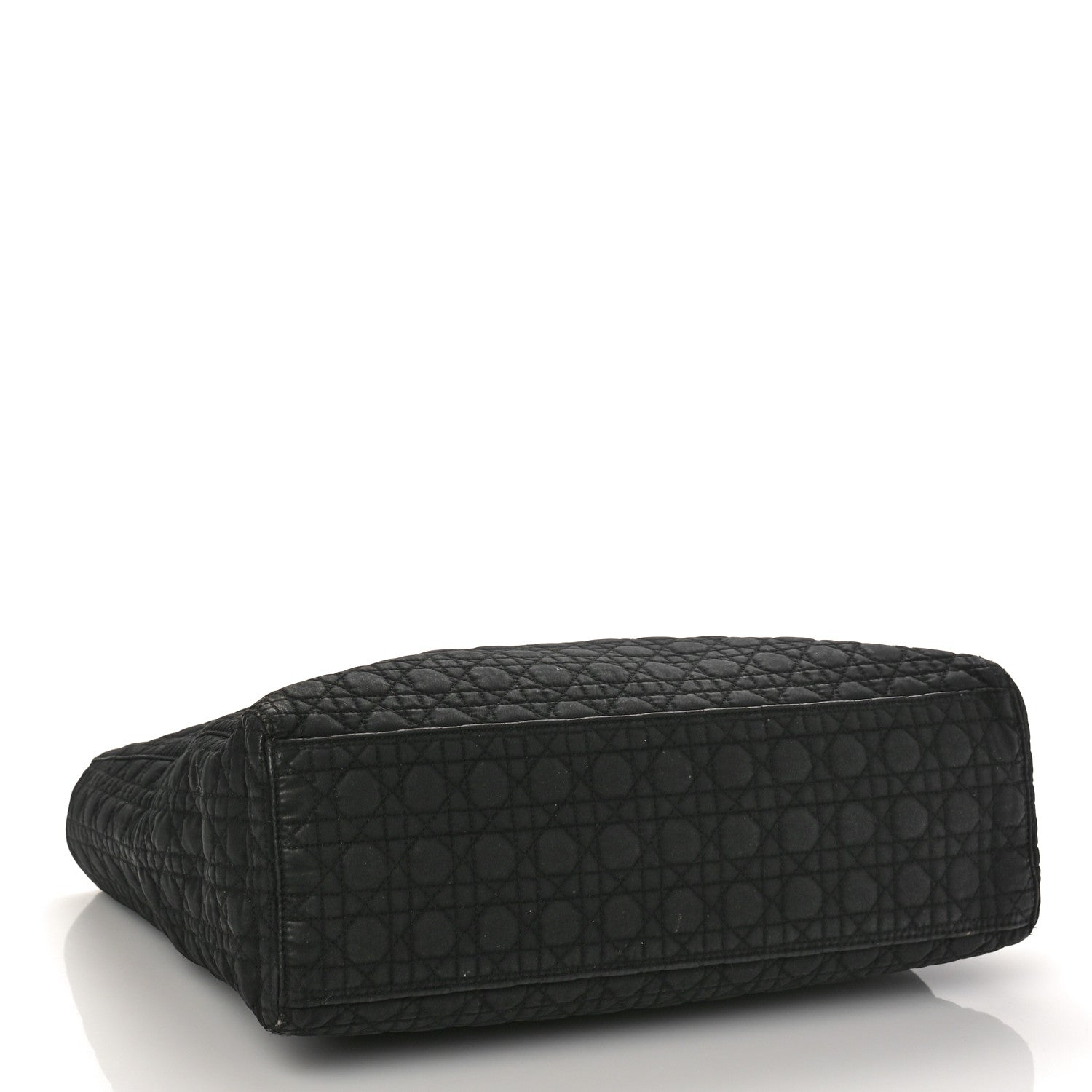 Christian Dior Nylon Cannage Large Lady Dior Black 4 of 10