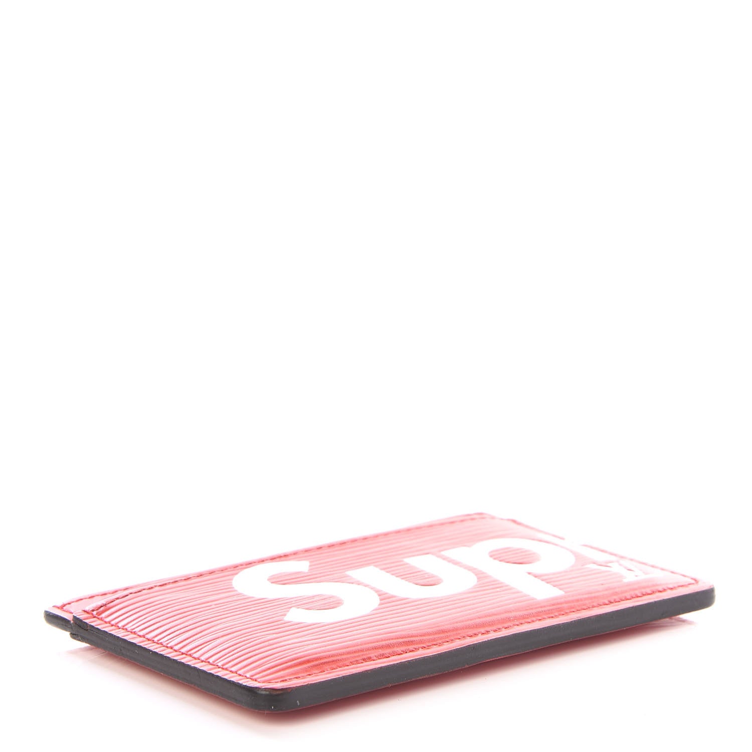 Louis Vuitton X SUPREME Epi Card Holder Red 3 of 8