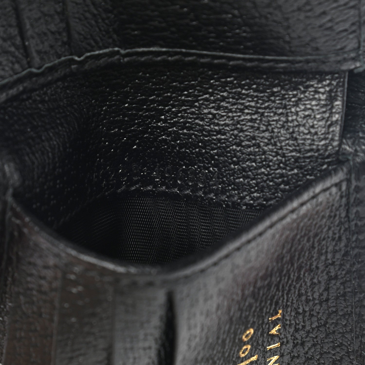 Gucci Textured Dollar Calfskin Music is Mine Wallet Crop Multicolor Black 8 of 9