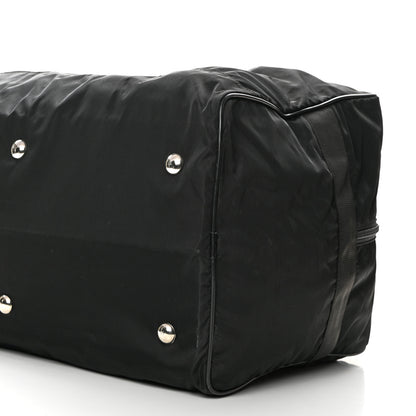 Prada Tessuto Nylon Saffiano Viaggio Carry On Travel Bag Black 9 of 13