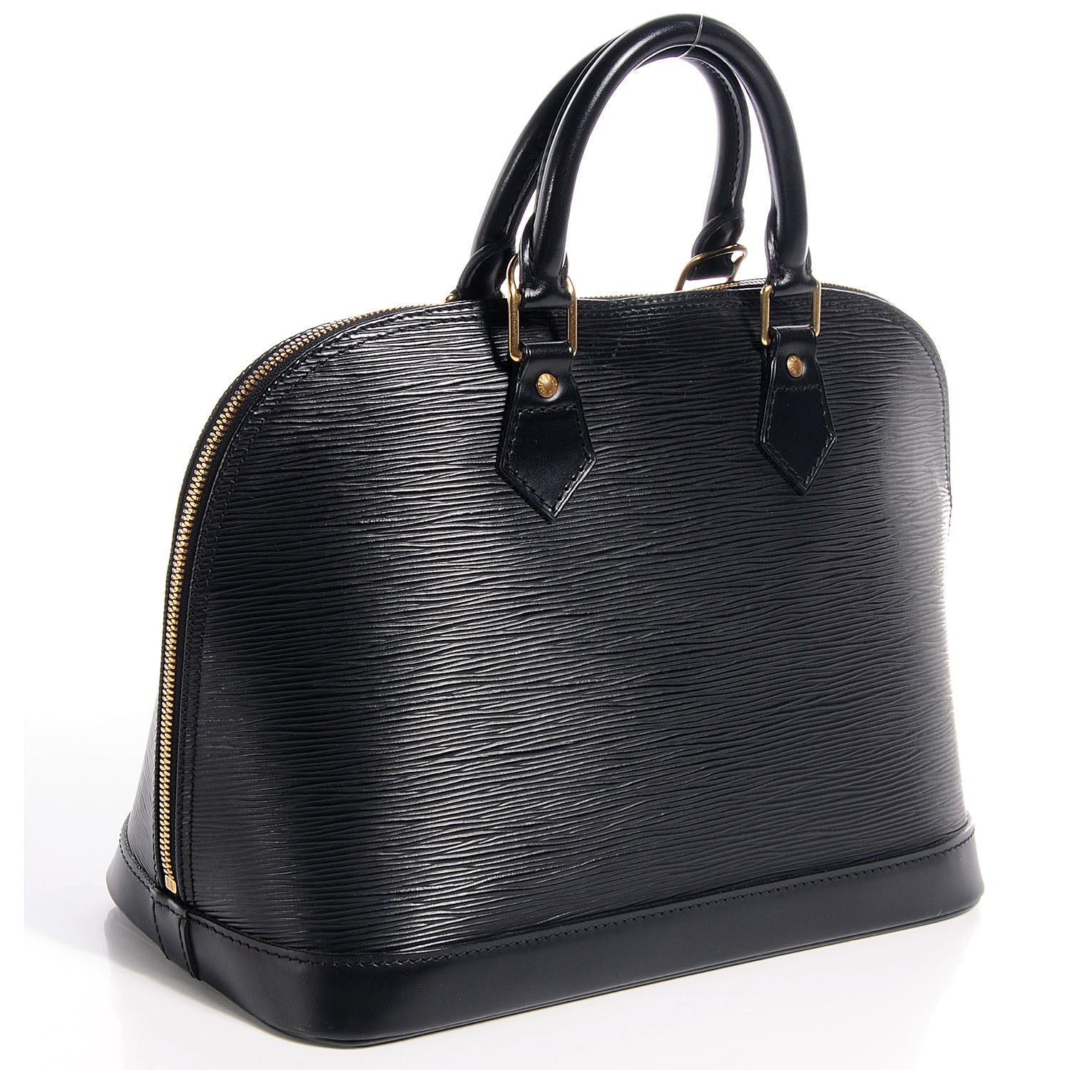 Louis Vuitton Epi Alma PM Black 3 of 7