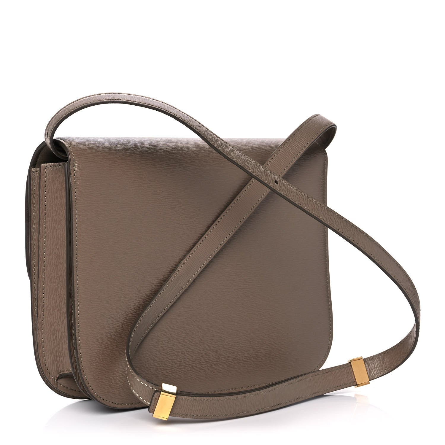 Celine Liege Calfskin Medium Classic Box Flap Bag Taupe 3 of 12