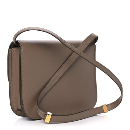 Celine Liege Calfskin Medium Classic Box Flap Bag Taupe 3 of 12