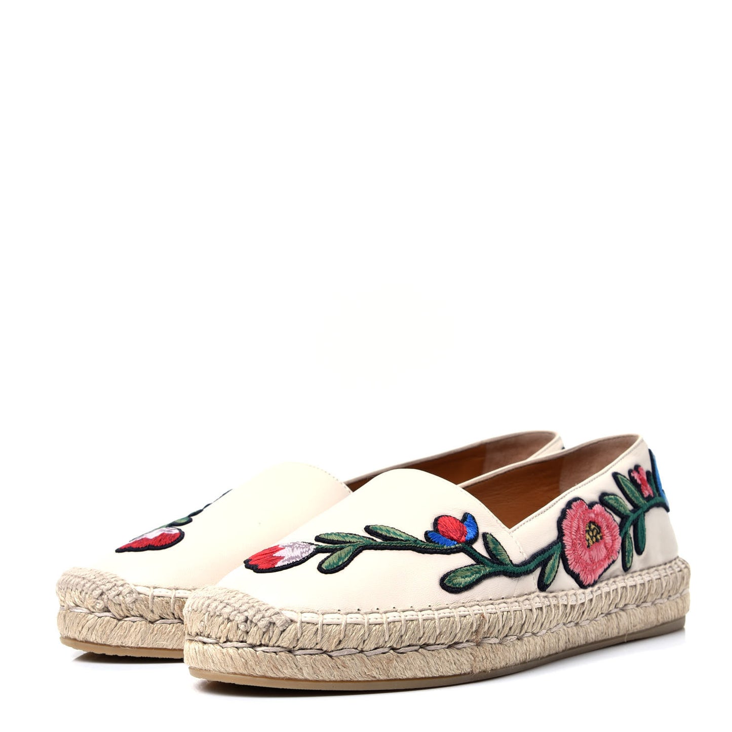 Nappa Ophelia Espadrilles 37 Mystic White