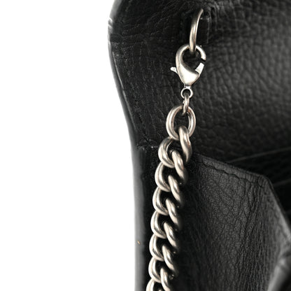 Gucci Calfskin Mini Dionysus Chain Wallet Black 13 of 13