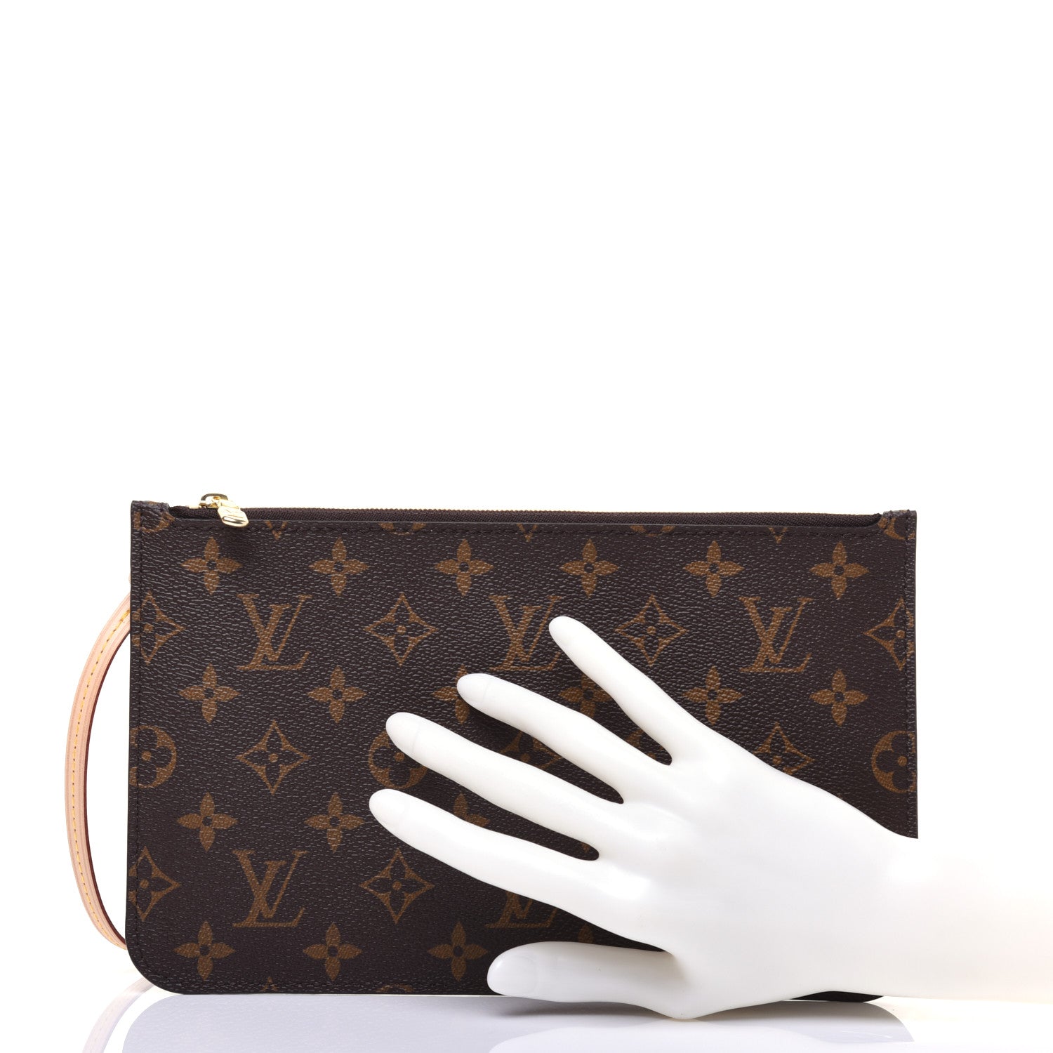 Louis Vuitton Monogram Neverfull MM GM Pochette 2 of 11
