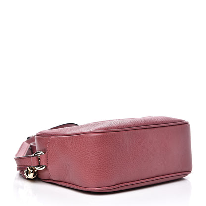 Gucci Pebbled Calfskin Small Soho Disco Bag Peonia Flower 3 of 8