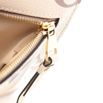 Louis Vuitton Empreinte Monogram Giant Pochette Metis Creme Bois De Rose 7 of 10