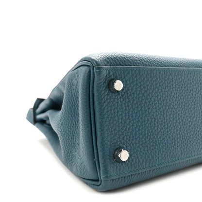 Hermes Togo Kelly Retourne 25  Vert Bosphore 9 of 10