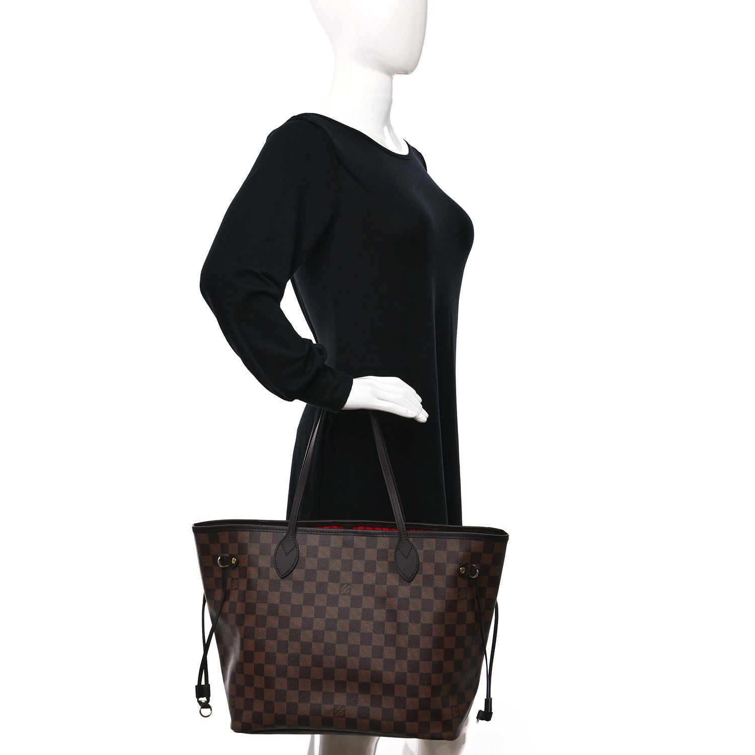 Louis Vuitton Damier Ebene Neo Neverfull MM 2 of 10