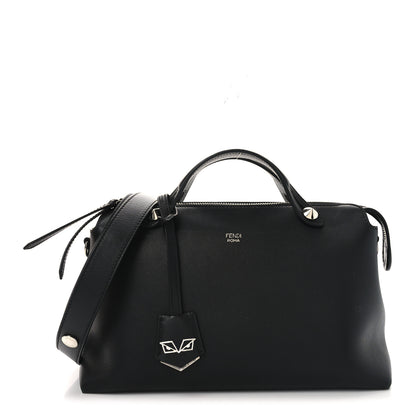 Fendi Vitello Dolce Medium By The Way Boston Bag Black 1 of 10