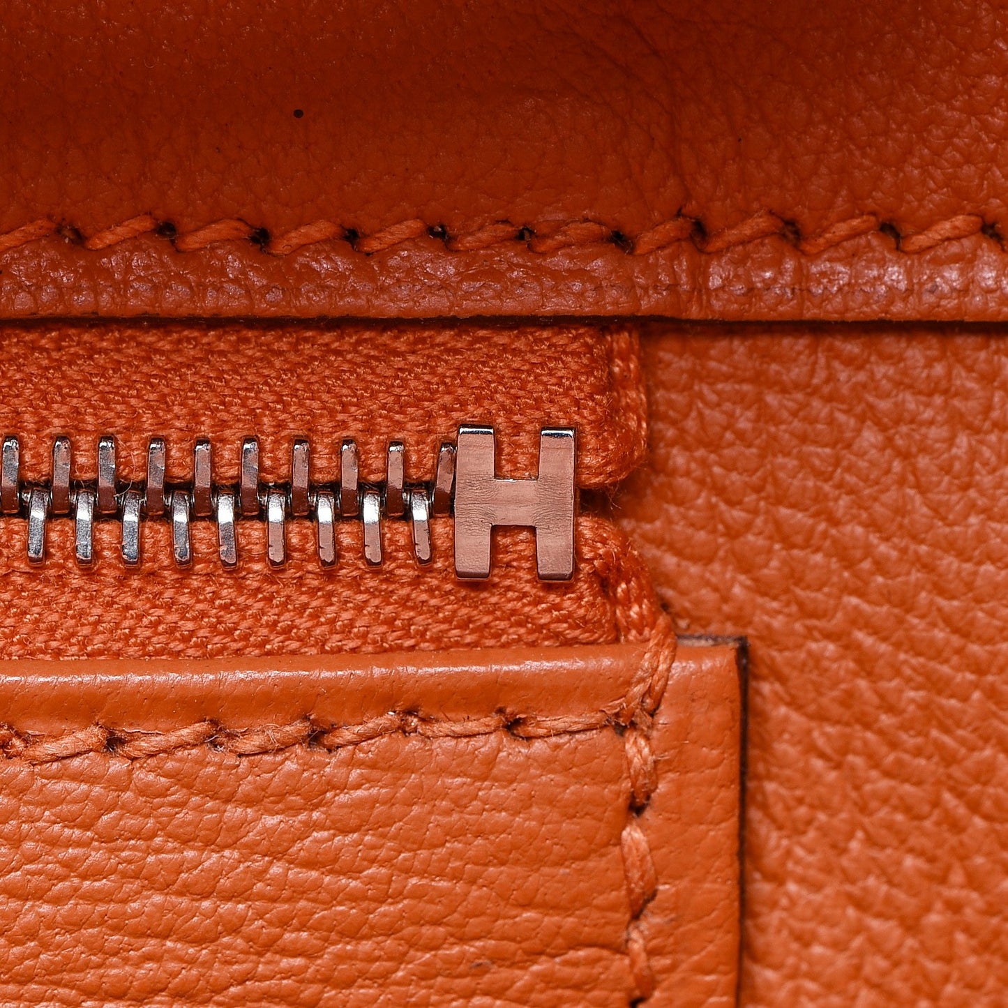 Togo Birkin 35 Orange
