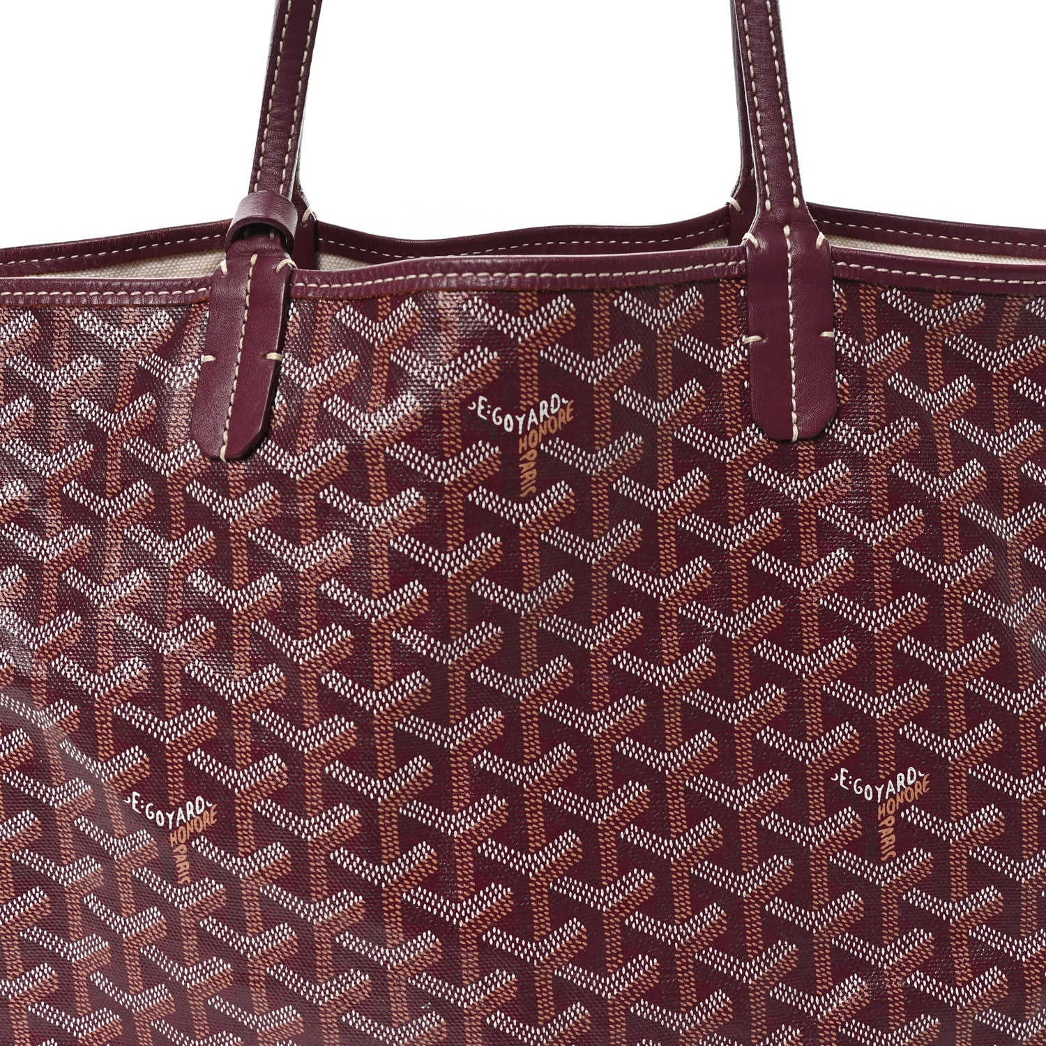Goyard Goyardine Saint Louis PM Bordeaux 8 of 12