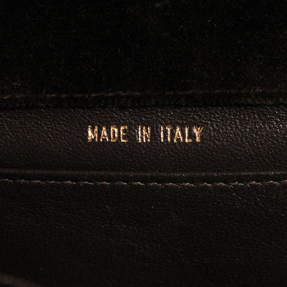 Chanel Velvet CC Framed Evening Bag Brown 6 of 7