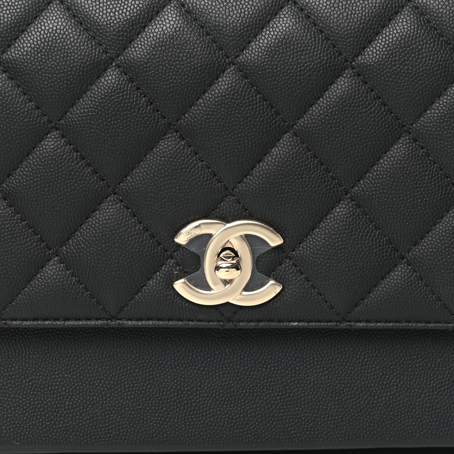Chanel Caviar Quilted Large Business Affinity Flap Black 7 of 9