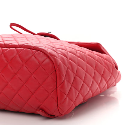 Chanel Lambskin Quilted Large Urban Spirit Backpack Red 10 of 11