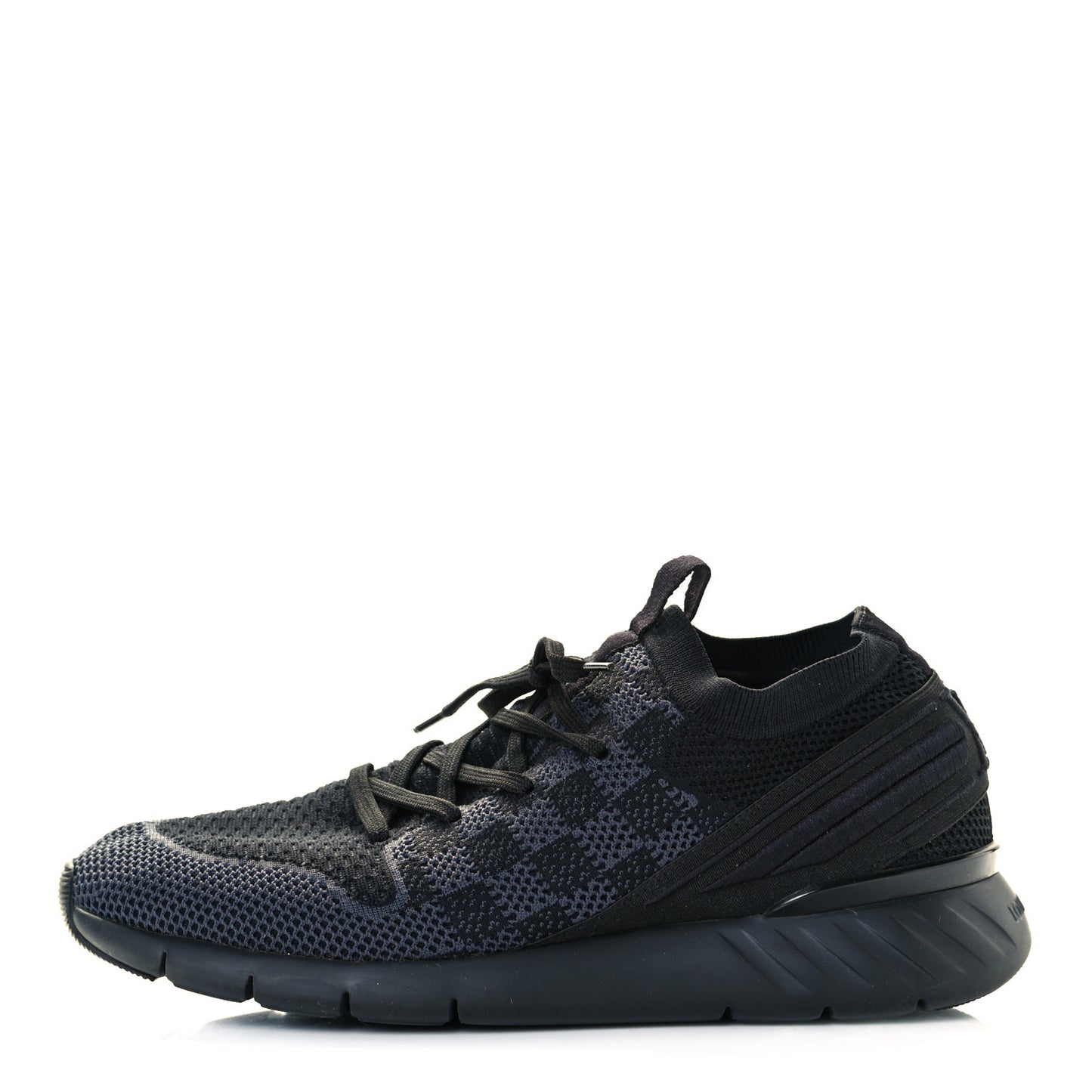 Knit Damier Mens Fastlane Sneakers 8.5 Graphite