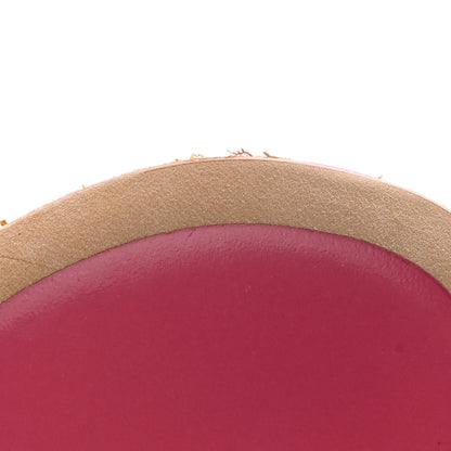 Chanel Suede Calfskin Camellia Thong Sandals 41 Pink 9 of 11