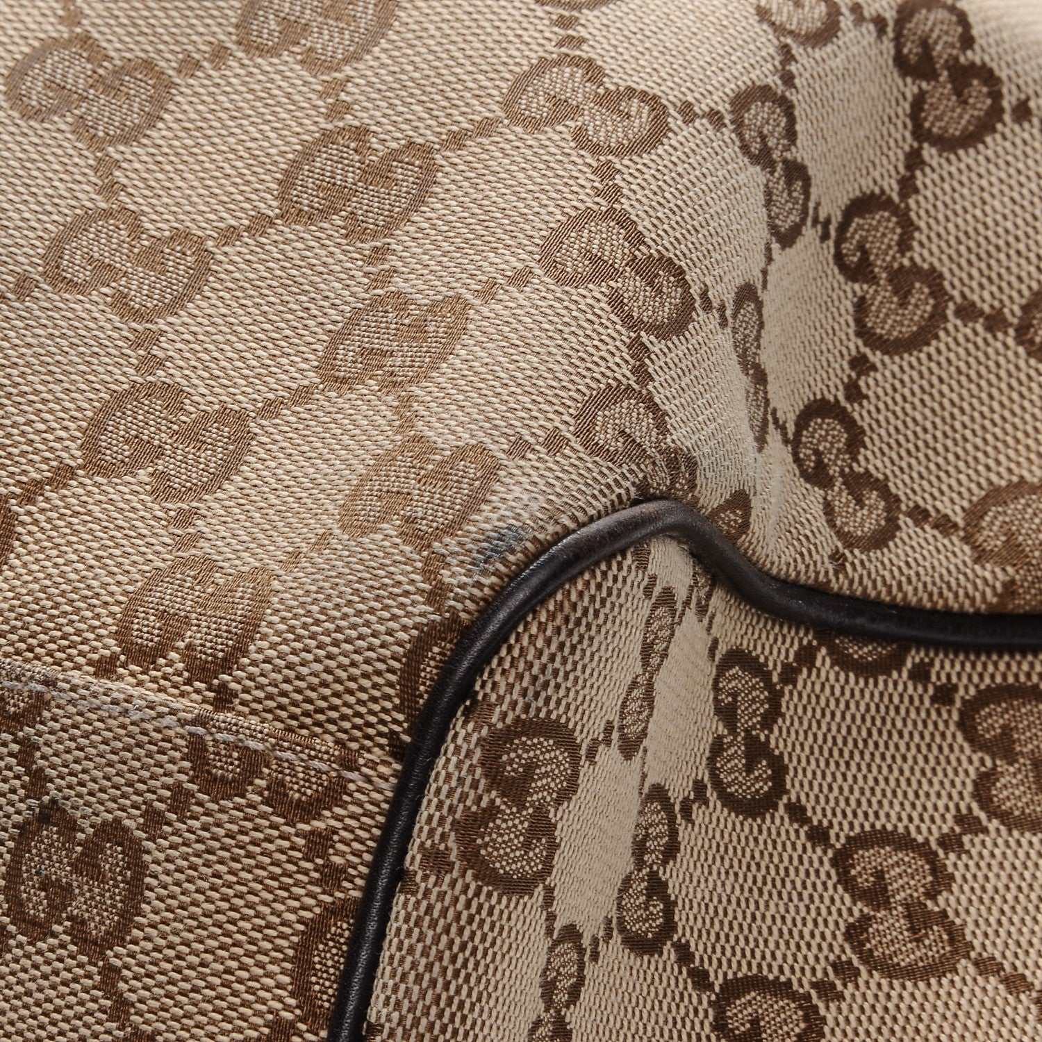 Gucci Monogram Large Sukey Tote Dark Brown 13 of 14