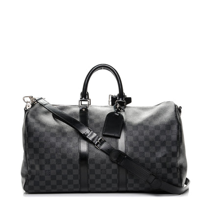 Louis Vuitton Damier Graphite Keepall Bandouliere 45 1 of 6