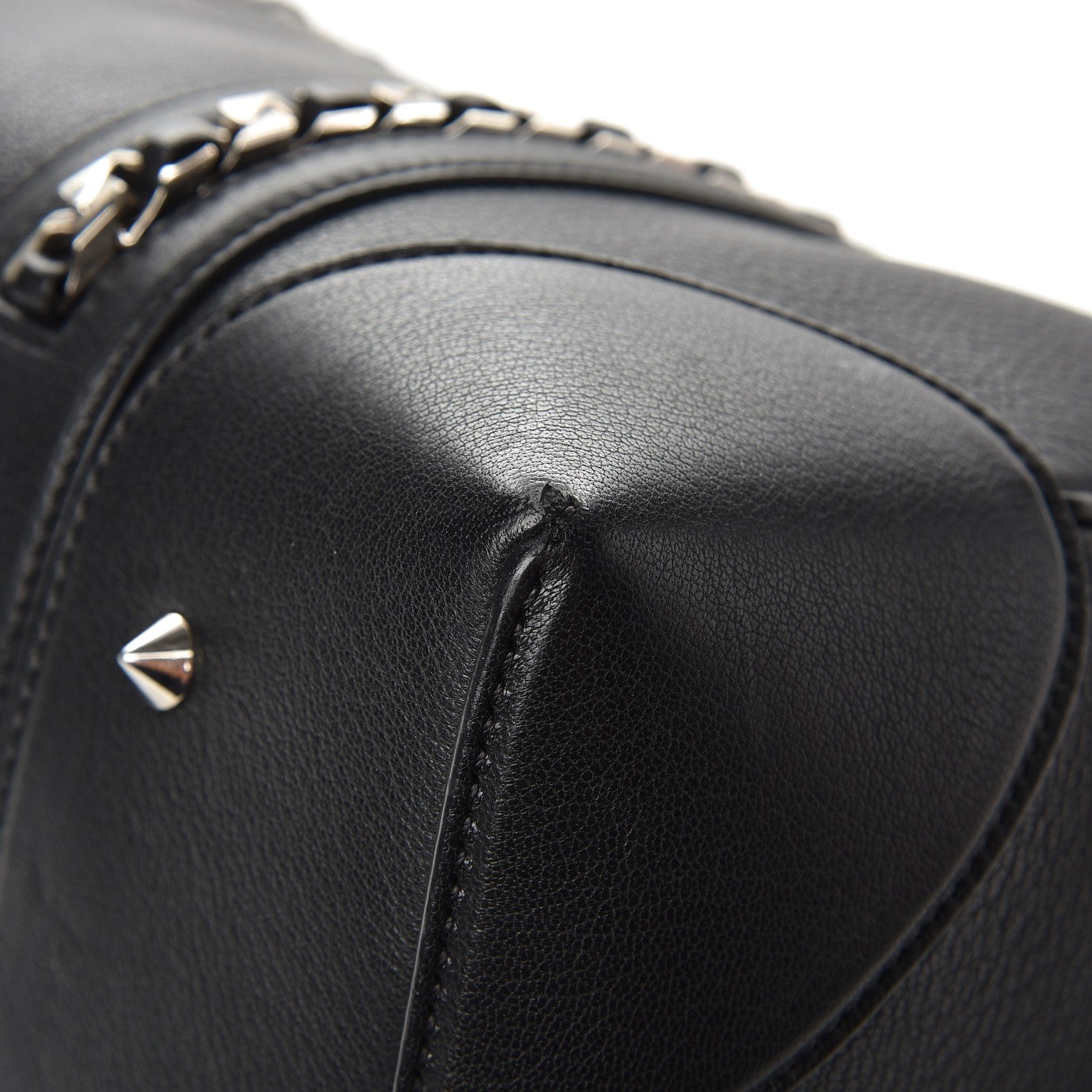 Givenchy Sugar Goatskin Medium Chain Animation Lucrezia Black 10 of 11