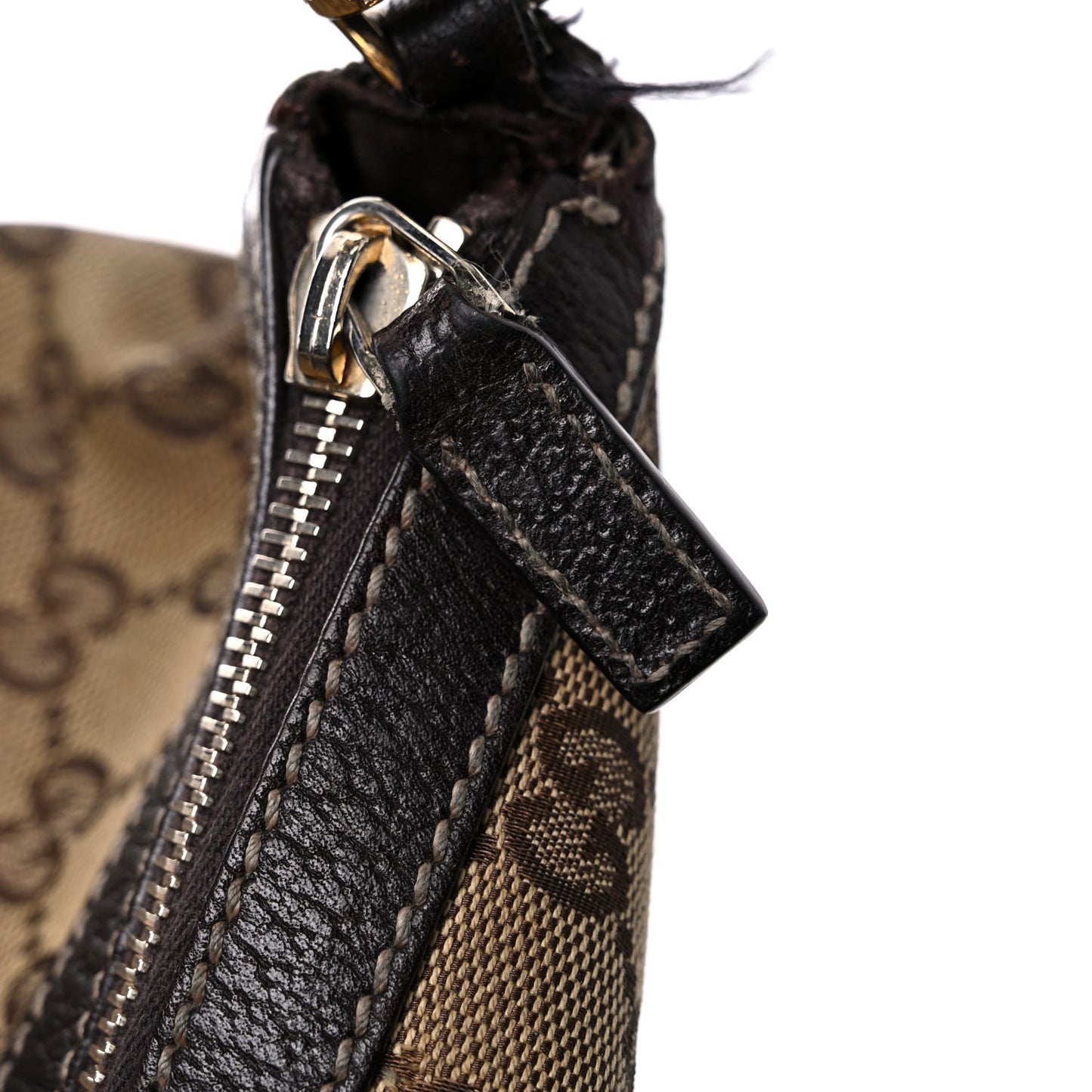 Monogram Hobo Dark Brown