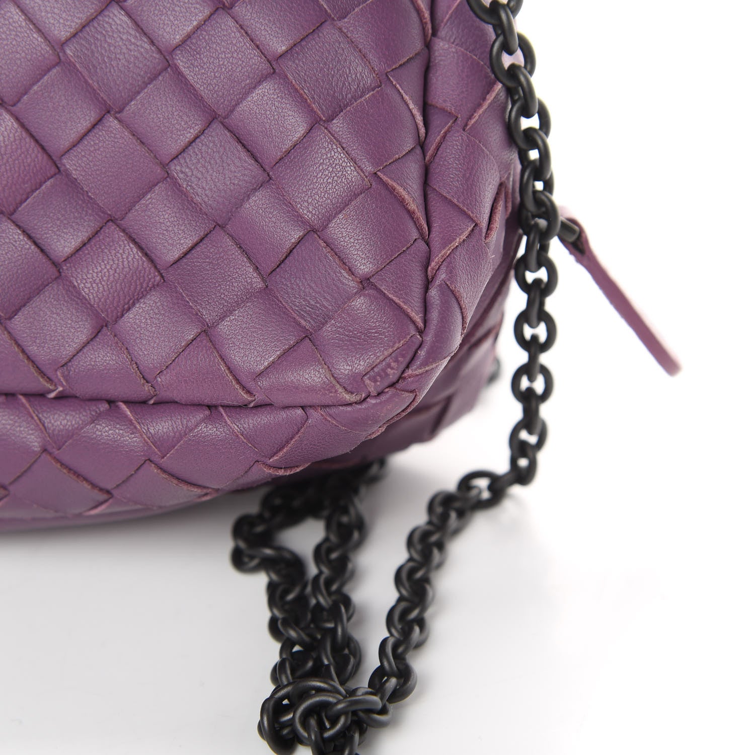 Bottega Veneta Nappa Intrecciato Mini Chain Messenger Peony 11 of 11