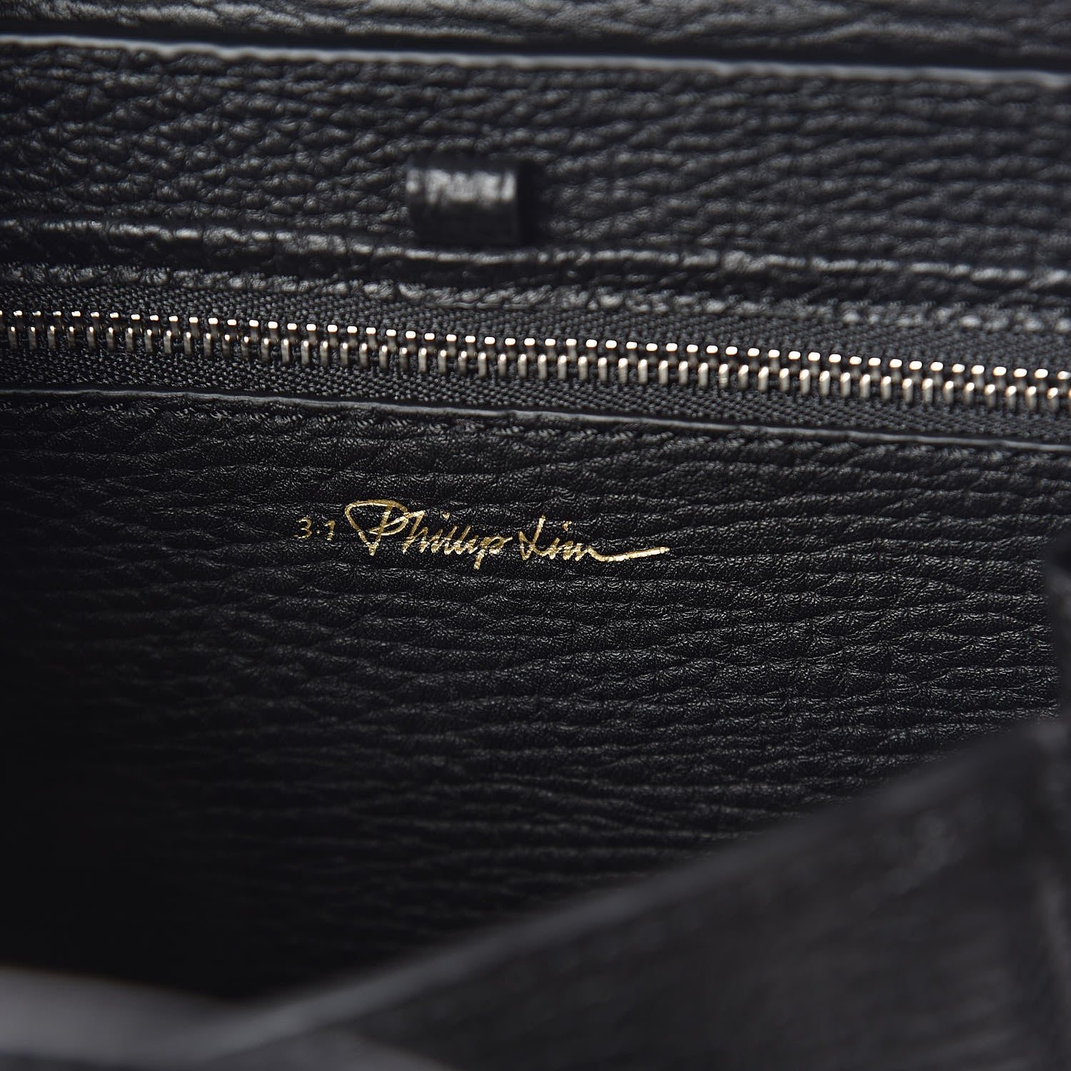 3.1 Phillip Lim 3.1 Textured Calfskin Mini Pashli Satchel Black 6 of 8