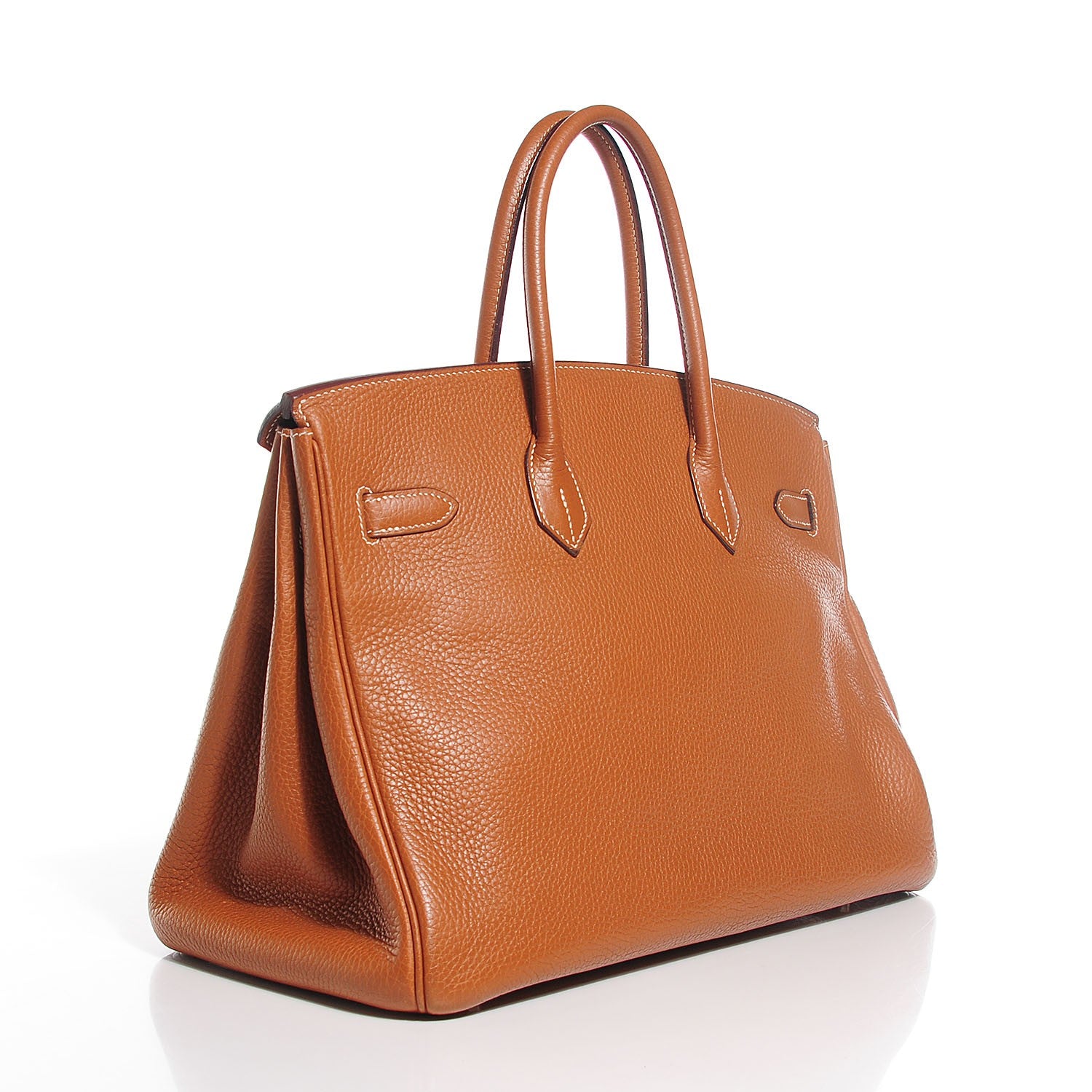 Hermes Taurillon Clemence Birkin 35 Gold 3 of 25