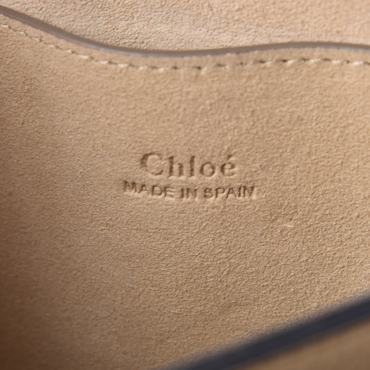 Chloe Suede Calfskin Small Faye Shoulder Bag Black 6 of 7