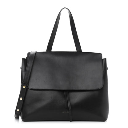 Mansur Gavriel Calfskin Lady Bag Black Ballerina 1 of 15