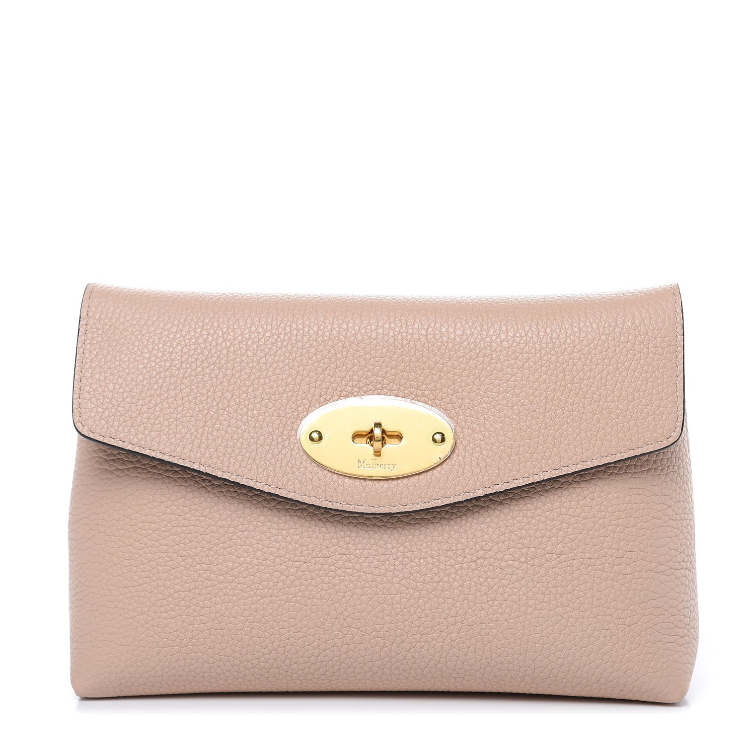 Mulberry Small Classic Grain Darley Cosmetic Pouch Rosewater 1 of 8