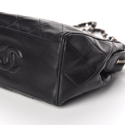 Chanel Lambskin Quilted Small Shoulder Bag Black 6 of 12