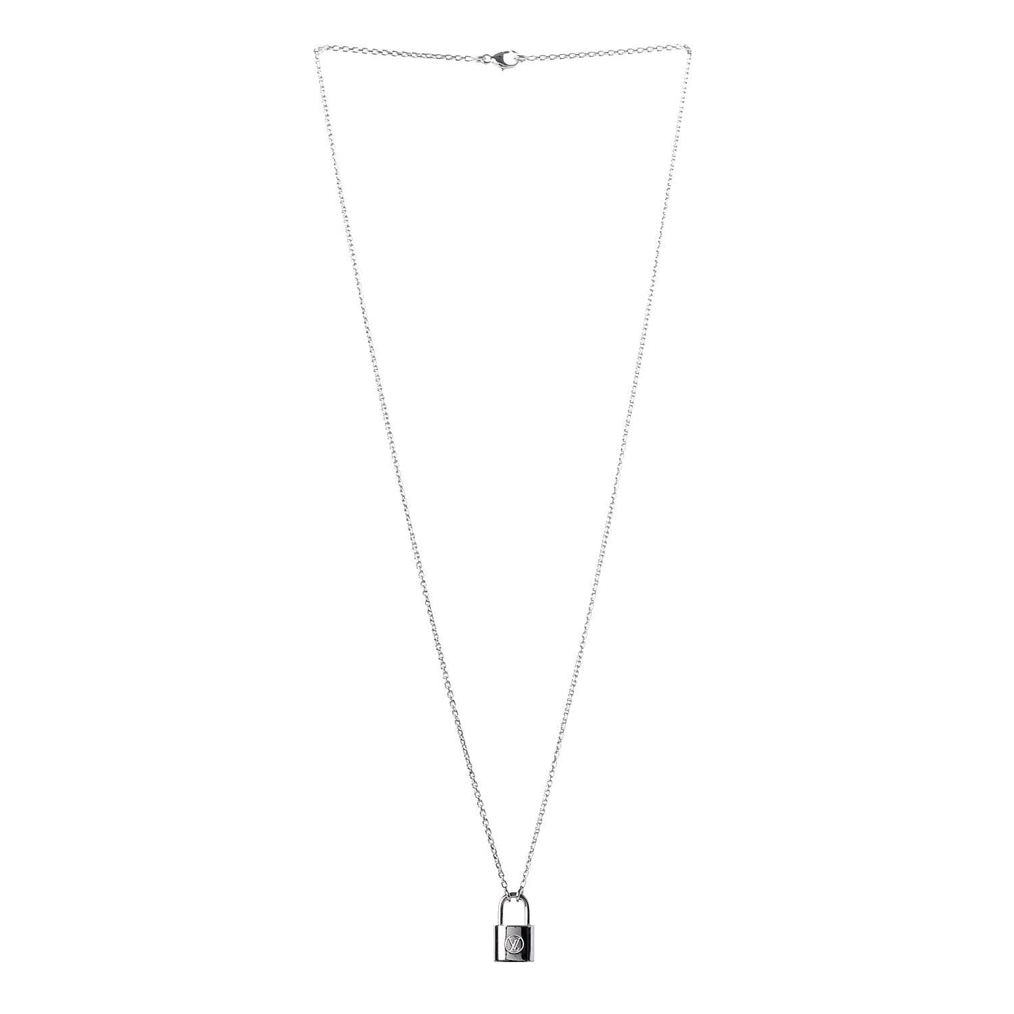 Sterling Silver Lockit Necklace
