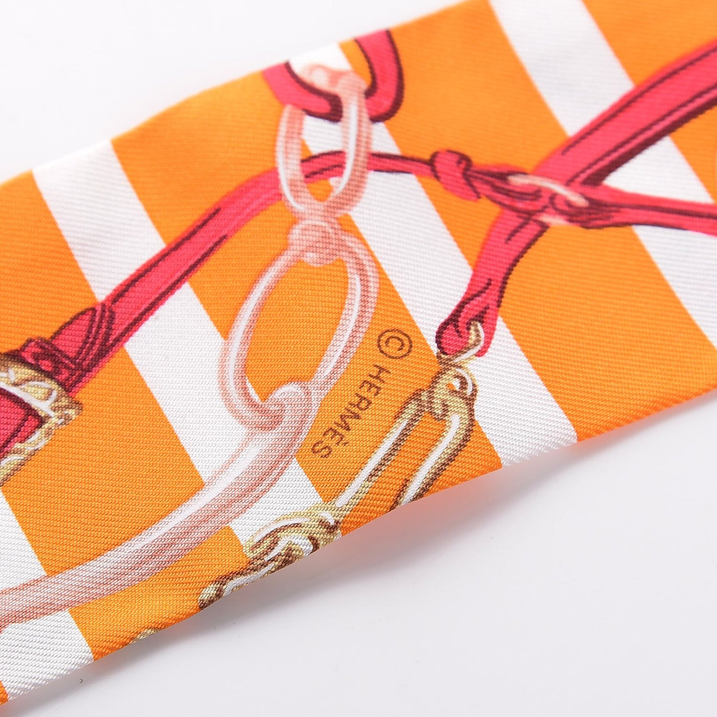 Silk Brides de Gala Bayaderes Twilly Orange Blanc Cherry