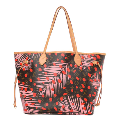 Louis Vuitton Monogram Jungle Dots Neo Neverfull MM Sugar Pink Poppy 1 of 14