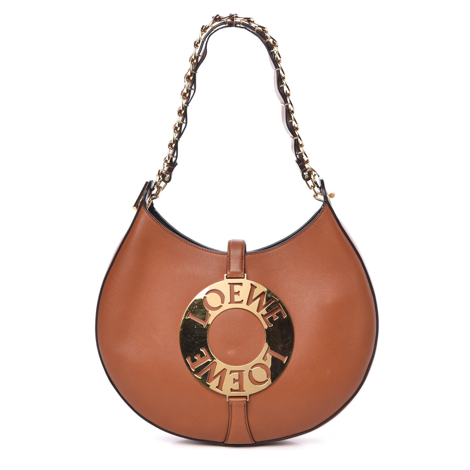 Loewe Calfskin Joyce Bag Tan 1 of 8