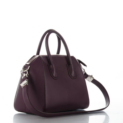 Givenchy Sugar Goatskin Small Antigona Dark Purple 4 of 8
