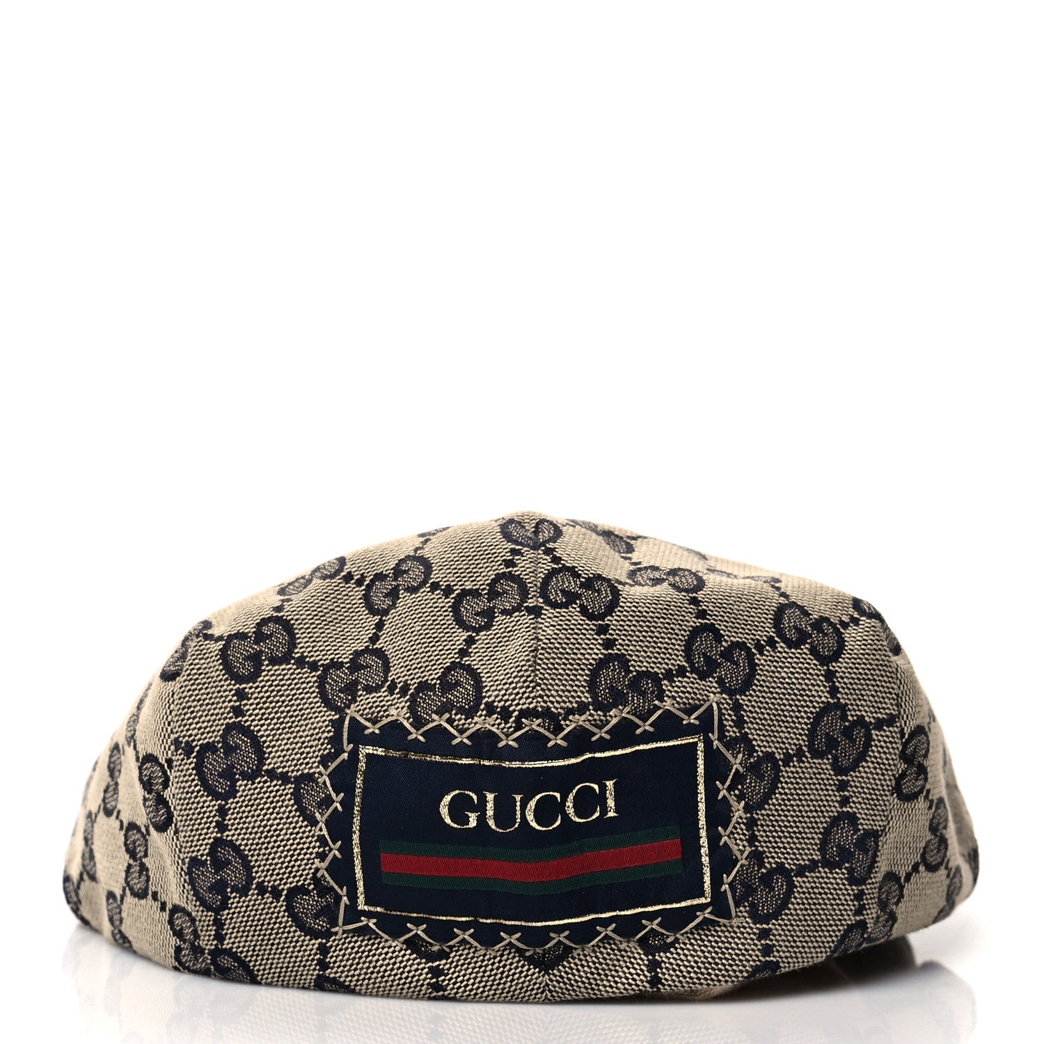 Gucci Monogram Flat Cap XS Navy 4 of 8